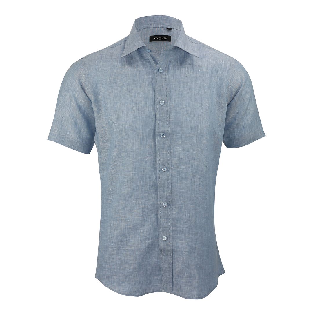 mens smart short sleeve shirts uk